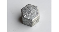 Galvanised malleable end cap